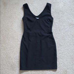 MANGO // Black Cocktail Dress